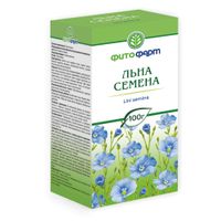 Льна семена цельные пачка 100г