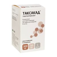 Таксакад конц. для приг раствора для инф. 6мг/мл фл. 300мг 50мл