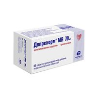 Депренорм МВ таблетки пролонгированного действия п/о плен. 70мг 60шт