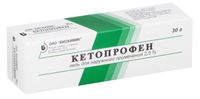 Кетопрофен гель для наруж. прим. 2,5% туба 30г Биохимик