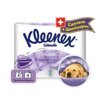 Бумага туалетная Premium Comfort Kleenex/Клинекс 4шт миниатюра фото №2