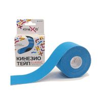 Тейп кинезио адгезивный восстанавливающий синий Classic Kinexib 500х5см Тейп кинезио адгезивный восстанавливающий синий Classic Kinexib 500х5см