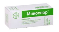 Микоспор раствор для наружного применения 1% 15мл