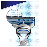 Бритва безопасная с 1 сменной кассетой Skinguard Sensitive Gillette/Жиллетт миниатюра фото №6
