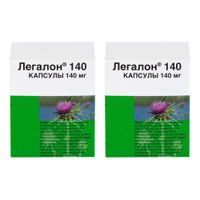 2Х Легалон 140 капсулы 60шт
