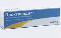 Проктоседил мазь для местного применения 10г