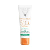 Уход для жирной проблемной кожи матирующий 3 в 1 SPF50+ Capital Soleil Vichy/фл. 50мл (МВ232701)