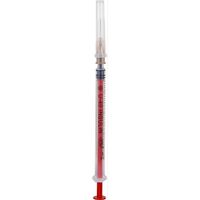 Шприц инсулиновый 3-х компонентный с иглой 26G U-40 SFM 0,45х12мм 1мл 100шт миниатюра фото №4
