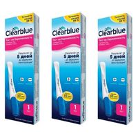 3Х Тест на беременность ClearBlue Plus (Клиаблу Плюс)