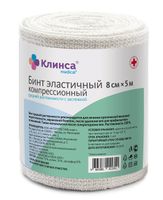 Бинт эластичный средней растяжимости Клинса 500x8см