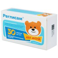 Реглисам для детей гранулы для приг. раствора для приема внутрь пак. 25мг 1,3г 30шт