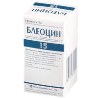 Блеоцин лиофилизат для приг. раствора для инъекций 15мг