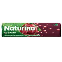 Пастилки с витаминами и натуральным соком вкус вишни Naturino/Натурино 8шт