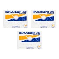 3Х Пиаскледин 300 капсулы 300мг 30шт