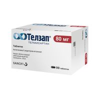 Телзап таблетки 80мг 90шт миниатюра фото №3
