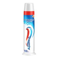Паста зубная освежающе-мятная Aquafresh/Аквафреш помпа 100мл