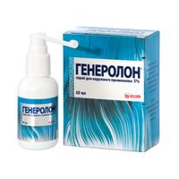 Генеролон спрей для наружного применения фл. 5% 60мл