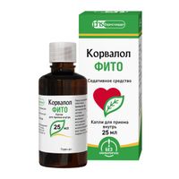Корвалол Фито капли для приема внутрь 25мл