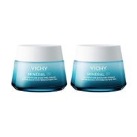 2Х Крем для для всех типов кожи лица интенсивно увлажняющий 72ч Mineral 89 Vichy/Виши банка 50мл