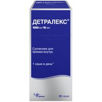Детралекс сусп. для внутр. прим. 1000мг/10мл 30шт