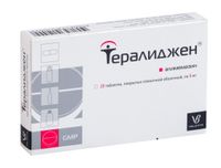 Тералиджен таблетки п/о плен. 5мг 25шт