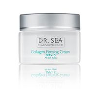 Крем укрепляющий коллагеновый SPF15 Dr.Sea/ДокторСи банка 50мл миниатюра фото №3