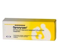 Оргалутран раствор для подкожного введ. шприц 0,25мг/0,5мл 0,5мл 5шт