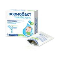 Нормобакт Аквабаланс яблоко Дуокам порошок двухкамерн.-пак. 2г+3,89г 8шт