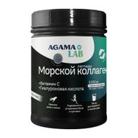Морской коллаген+Витамин С+Гиалуроновая кислота Agama Lab порошок для приготовления раствора для приема внутрь 150г