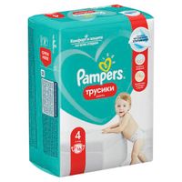 Подгузники-трусики Pampers (Памперс) Pants для мальчиков и девочек р.4 (8-14 кг) 16 шт. миниатюра фото №2