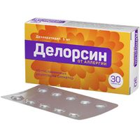 Делорсин таблетки 5мг 30шт