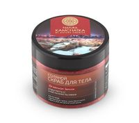 Скраб для тела соляной упругость кожи огненная земля Natura Kamchatka/Натура Камчатка банка 300мл