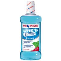 Ополаскиватель для полости рта антибактериальный без спирта Effektiv One Drop Only 500мл