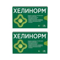 2Х Хелинорм капсулы 324мг 28шт 2Х Хелинорм капсулы 324мг 28шт