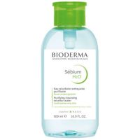 Вода мицеллярная H2O Sebium Bioderma/Биодерма помпа 500мл