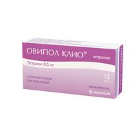 Овипол Клио суппозитории вагинал. 0,5мг 15шт миниатюра фото №2