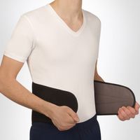 Бандаж-корсет на пояснично-крестцовый отдел Интерлин MedicalLine SL B03, черный, р.XXL миниатюра фото №2