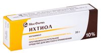Ихтиол мазь для наружного применения туба 10% 30г