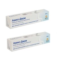 2Х Азикс-Дерм крем 20% 30г