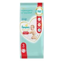Подгузники-трусики для мальчиков и девочек Pants Premium Care Pampers/Памперс 6-11кг 2шт р.Midi (3)