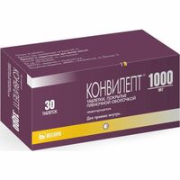 Конвилепт таблетки п/о плен. 1000мг 30шт