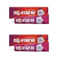 2Х Пенталгин Экстра-гель 5% 100 г
