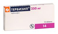 Тербизил таблетки 250мг 14шт