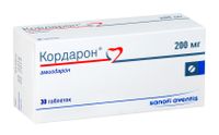 Кордарон таблетки 200мг 30шт