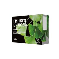 Гинкго билоба Премиум капсулы 320мг 30шт