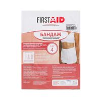 Бандаж компрессионный послеоперационный БКП-Унга теплосберегающий First Aid/Ферстэйд С-322 р.4