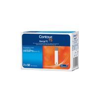 Тест-полоски для глюкометра TS Contour/Контур 50шт x 2уп миниатюра фото №3
