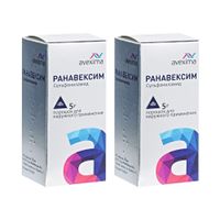 2Х Ранавексим порошок для наружного применения 5г 2Х Ранавексим порошок для наружного применения 5г