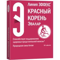 Линия Эффекс красный корень природная сила Алтая Эвалар таблетки 60шт