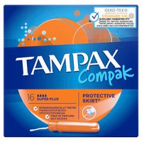 Тампоны с аппликатором TAMPAX (Тампакс) Compak Super plus, 16 шт. миниатюра фото №2